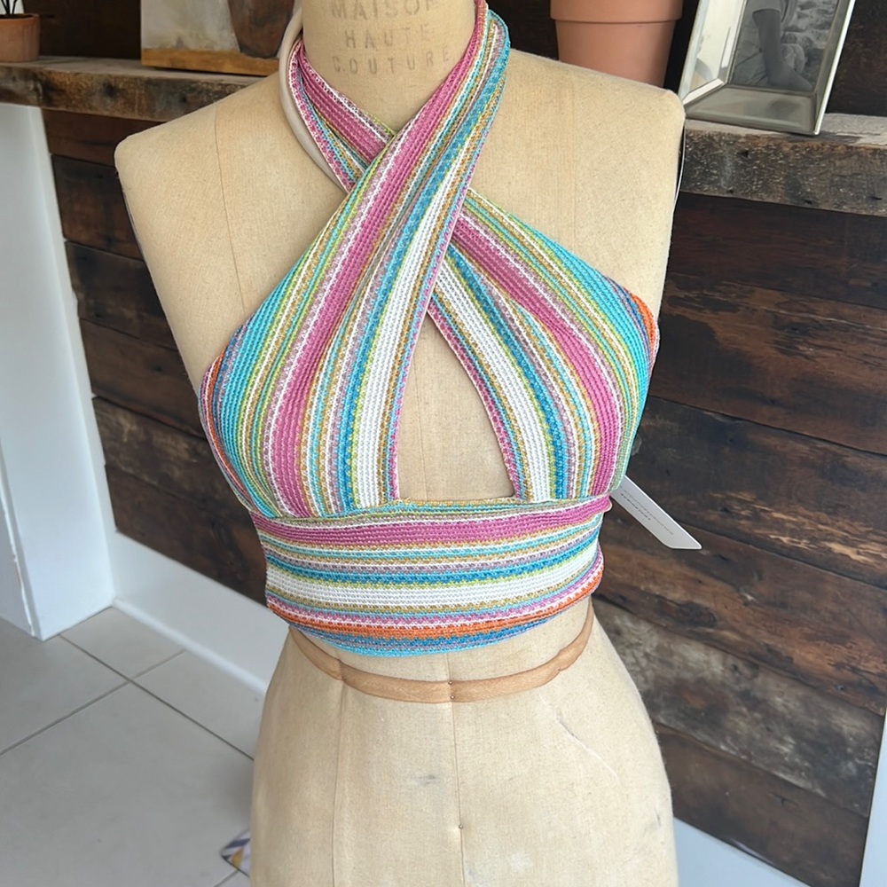 Gold Hinge tank top